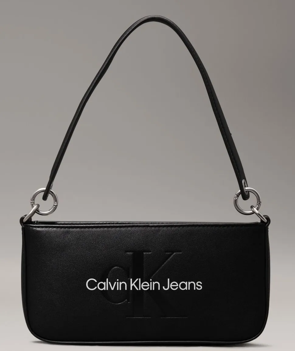 Borsa a spalla Calvin Klein Nera