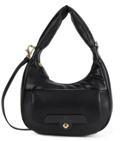 Borsa a spalla e tracolla Braccialini Puffy Nera