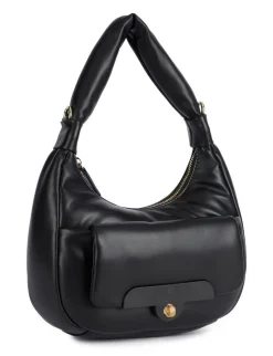 Borsa a spalla e tracolla Braccialini Puffy Nera