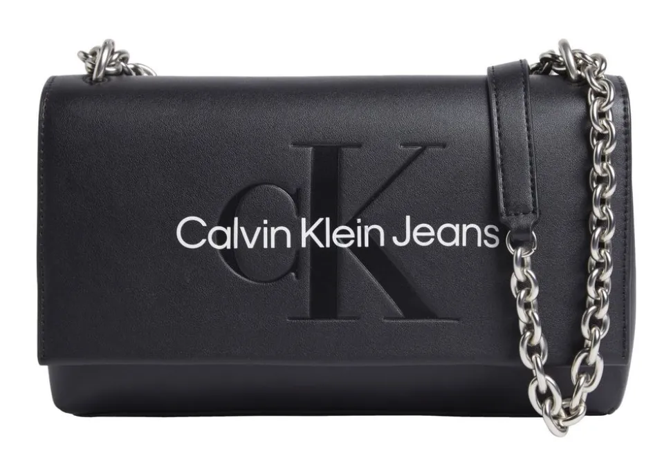 Borsa a spalla e tracolla Calvin Klein Nera