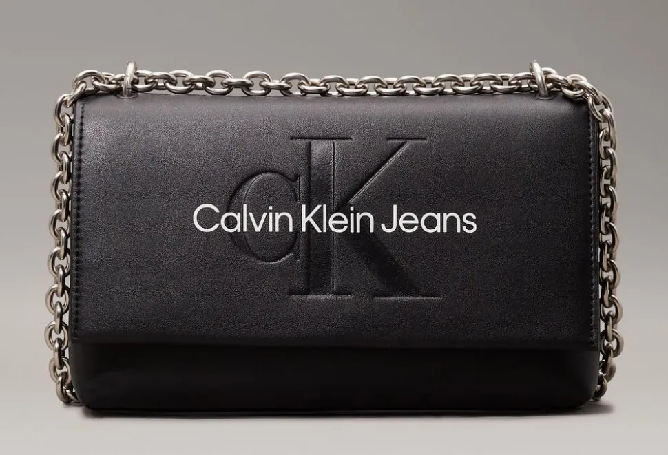 Borsa a spalla e tracolla Calvin Klein Nera