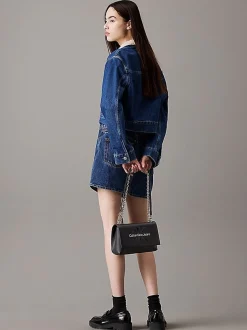 Borsa a spalla e tracolla Calvin Klein Nera