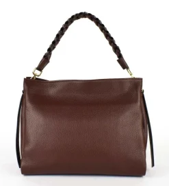 Borsa a spalla e tracolla 20119 Cioccolato