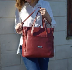 Borsa a spalla e tracolla EC Venezia 02 Cuoio