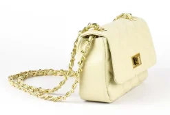 Borsa a spalla e tracolla in pelle BP26 Beige