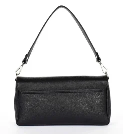 Borsa a spalla e tracolla in pelle 20091 Nera