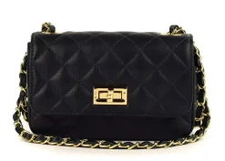 Borsa a spalla e tracolla in pelle BP26 Blu