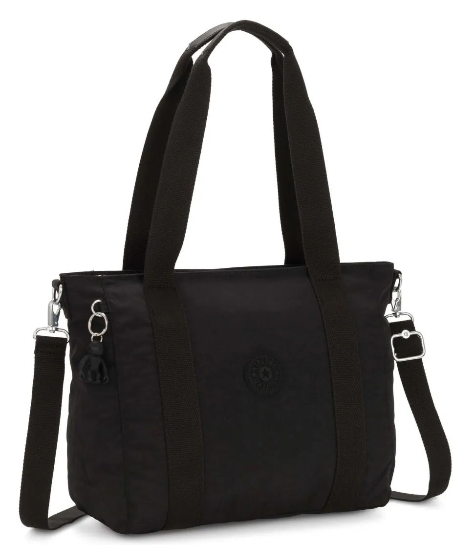 Borsa a spalla e tracolla Kipling Asseni S Black Noir
