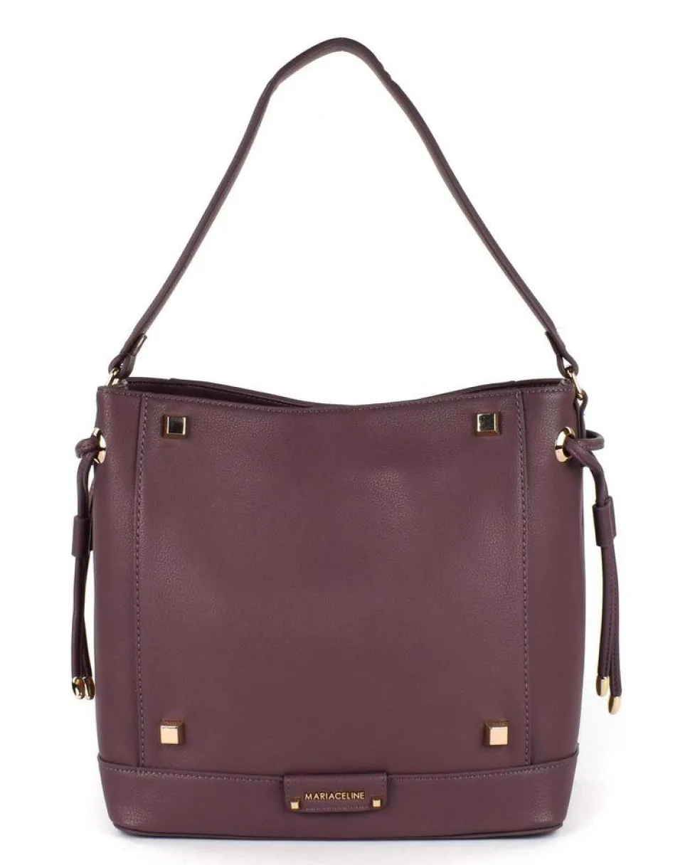 Borsa a spalla e tracolla Maria Celine Evelyn 02 Fucsia