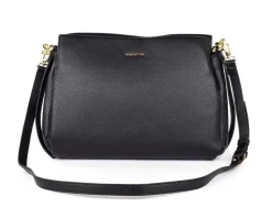 Borsa a spalla e tracolla Maria Celine Holly 03 Nera
