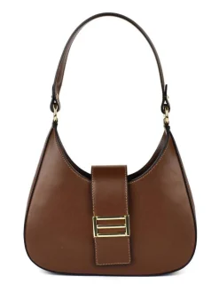 Borsa a spalla e tracolla 20125 Marrone