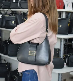 Borsa a spalla e tracolla 20125 Marrone