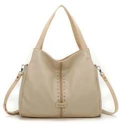Borsa a spalla e tracolla Mimì-Muà Beige