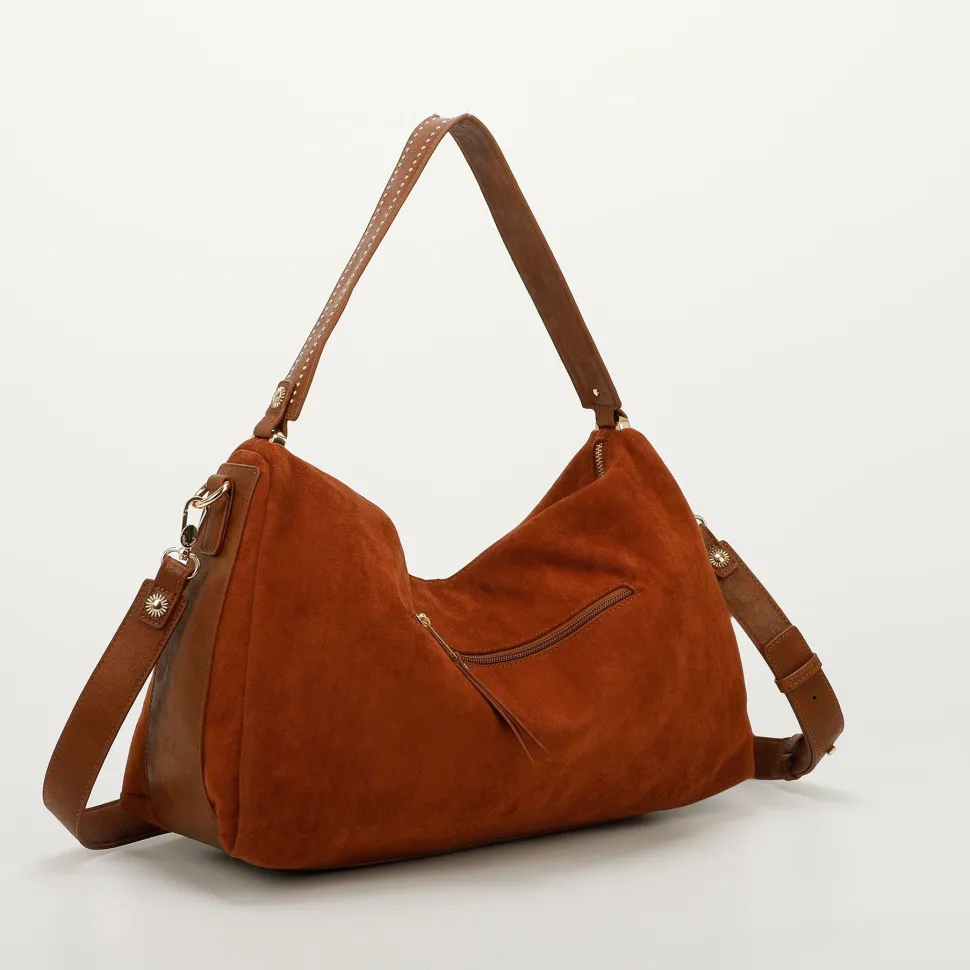 Borsa a spalla e tracolla Mimì-Muà Cuoio