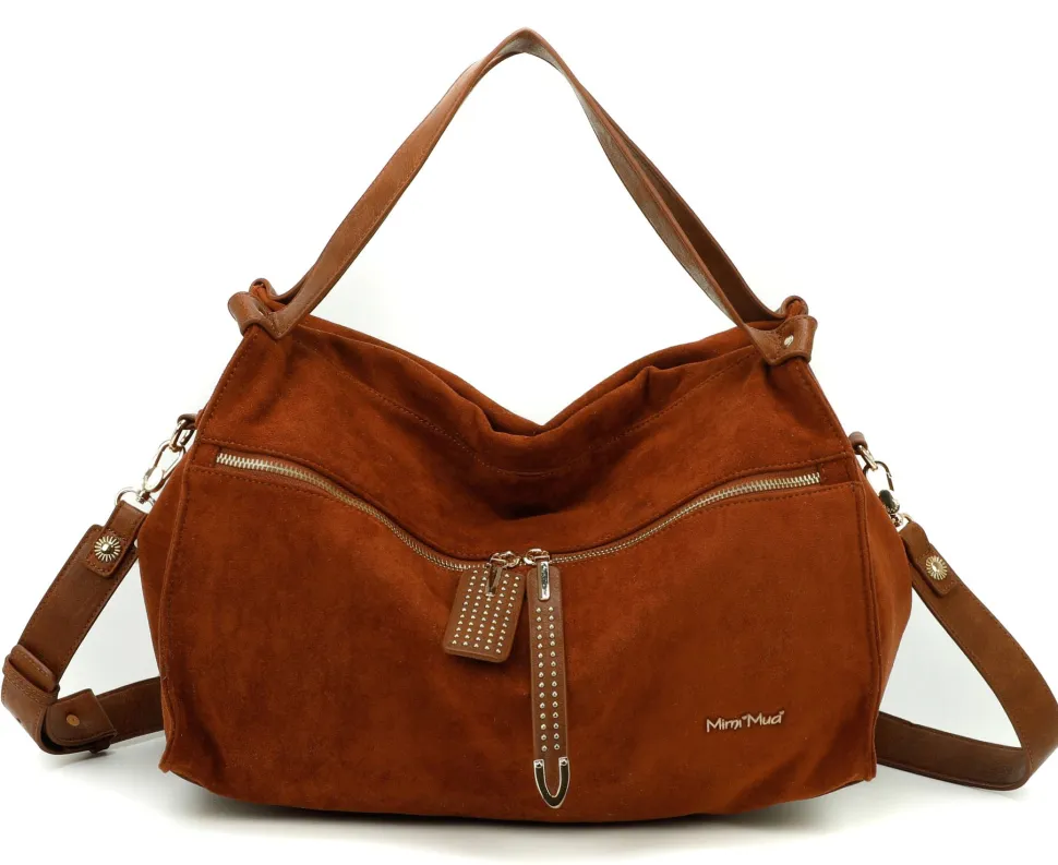 Borsa a spalla e tracolla Mimì-Muà Cuoio