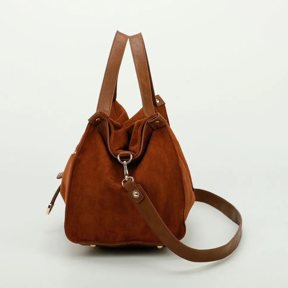 Borsa a spalla e tracolla Mimì-Muà Cuoio