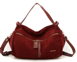 Borsa a spalla e tracolla Mimì-Muà Bordeaux