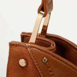 Borsa a spalla e tracolla Mimì-Muà Cuoio