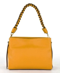 Borsa a spalla e tracolla 20121 Ocra