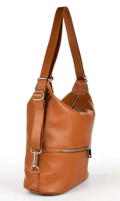 Borsa a spalla e zaino 20136 Cuoio