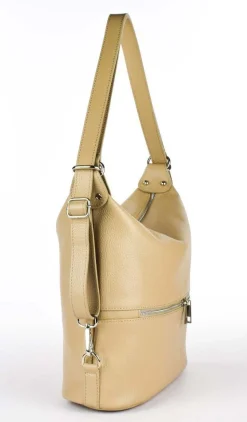 Borsa a spalla e zaino 20136 Ecrù
