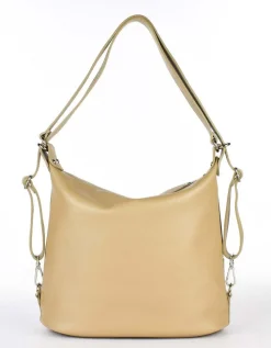 Borsa a spalla e zaino 20136 Ecrù