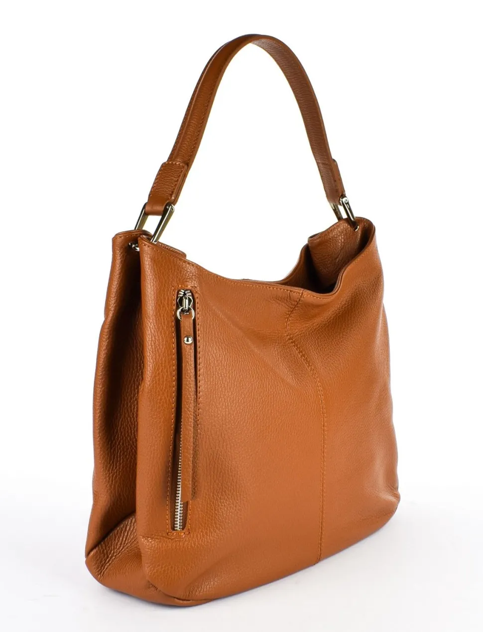 Borsa a spalla in pelle 20052 Cuoio