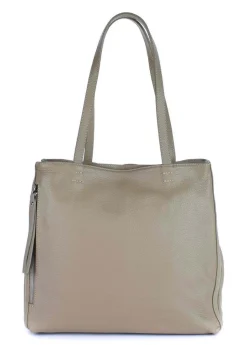 Borsa a spalla in pelle 20051 Ecru