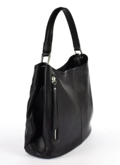 Borsa a spalla in pelle 20052 Nera