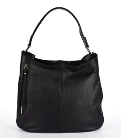Borsa a spalla in pelle 20052 Nera