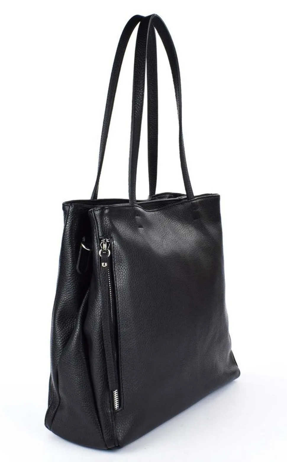 Borsa a spalla in pelle 20051 Nera