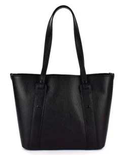 Borsa a spalla in pelle 20156 Nero