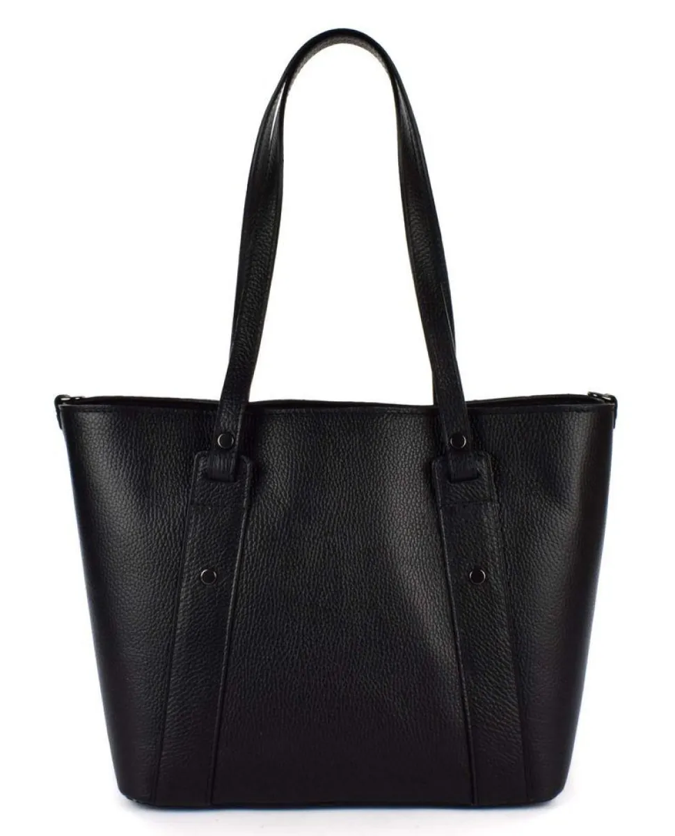 Borsa a spalla in pelle 20156 Nero