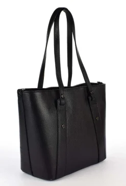 Borsa a spalla in pelle 20156 Nero