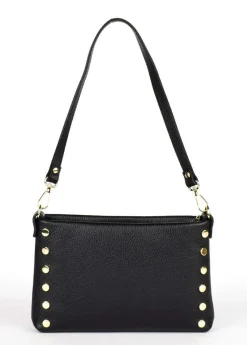 Borsa a spalla in pelle 20151 Nero