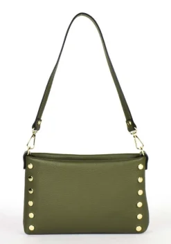 Borsa a spalla in pelle 20151 Verde