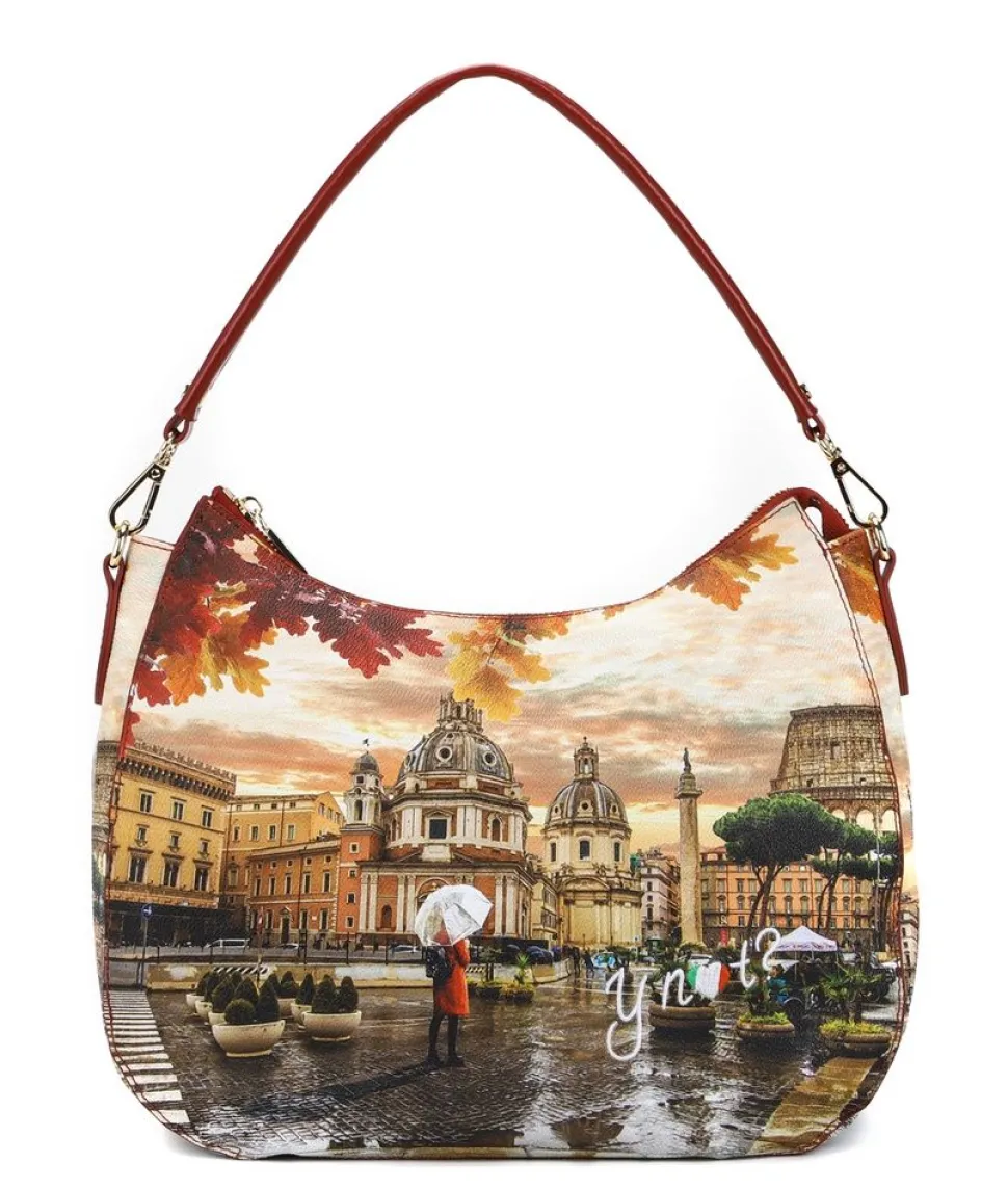 Borsa a spalla Ynot? 629 Rome Raining