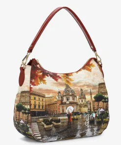 Borsa a spalla Ynot? 629 Rome Raining