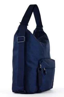 Borsa a spalla zaino Mandarina Duck MD20 MT09 Dress Blue