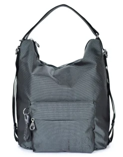 Borsa a spalla zaino Mandarina Duck MD20 MT09 Grigio Steel