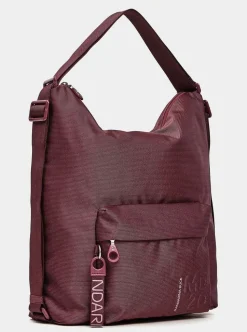 Borsa a spalla zaino Mandarina Duck MD20 MT09 Vibrant Pink