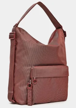 Borsa a spalla zaino Mandarina Duck MD20 MT09 Caramel Cafe