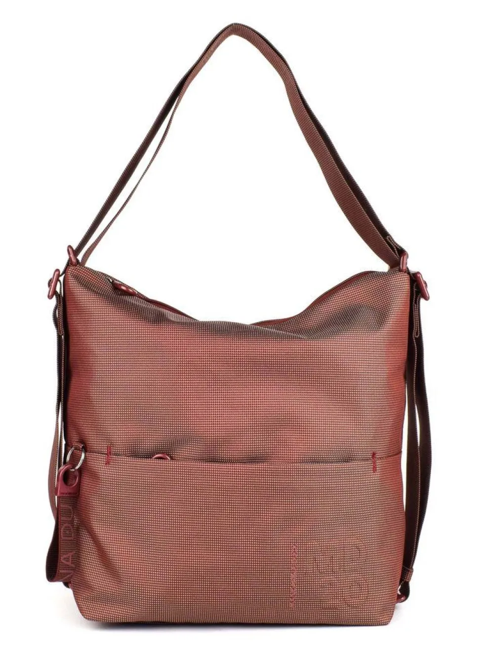 Borsa a spalla zaino Mandarina Duck MD20 MT38 Caramel Cafe