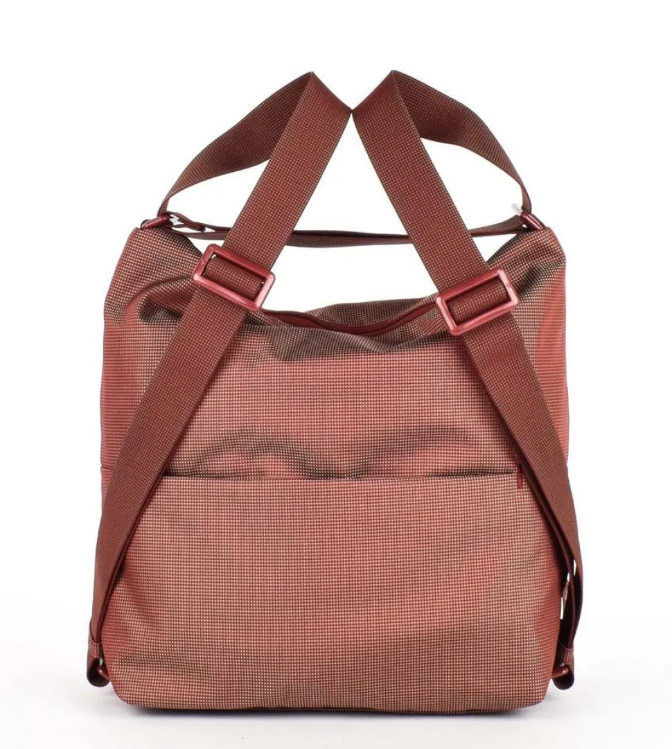 Borsa a spalla zaino Mandarina Duck MD20 MT38 Caramel Cafe