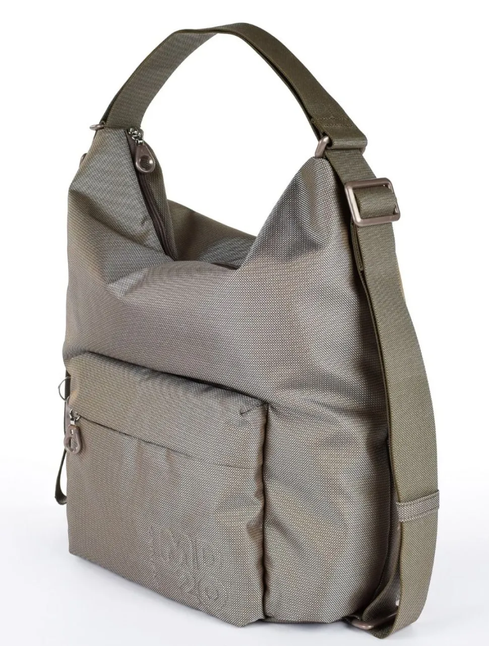 Borsa a spalla zaino Mandarina Duck MD20 MT09 Taupe