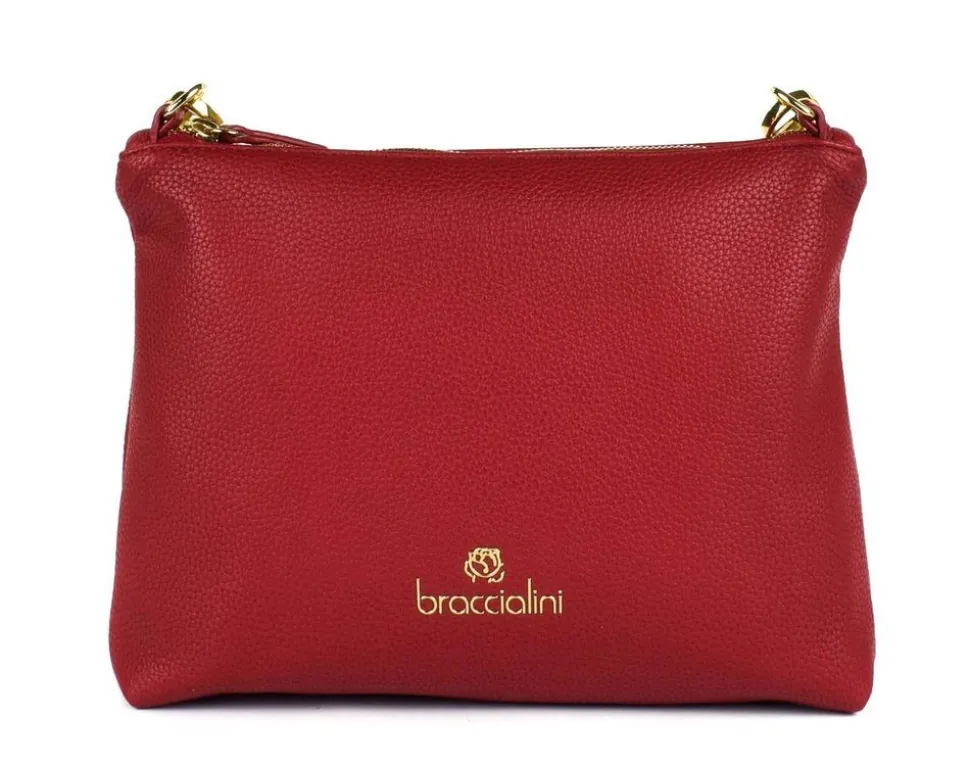 Borsa a tracolla Braccialini Beth Rossa