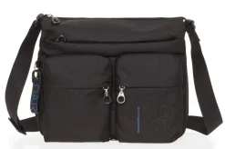 Borsa a tracolla espandibile Mandarina Duck MD20 MTX6 Nera