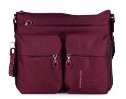 Borsa a tracolla espandibile Mandarina Duck MD20 MTX6 Vibrant Pink