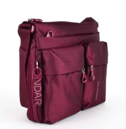 Borsa a tracolla espandibile Mandarina Duck MD20 MTX6 Vibrant Pink