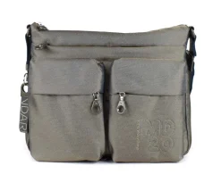 Borsa a tracolla espandibile Mandarina Duck MD20 MTX6 Sage Gray
